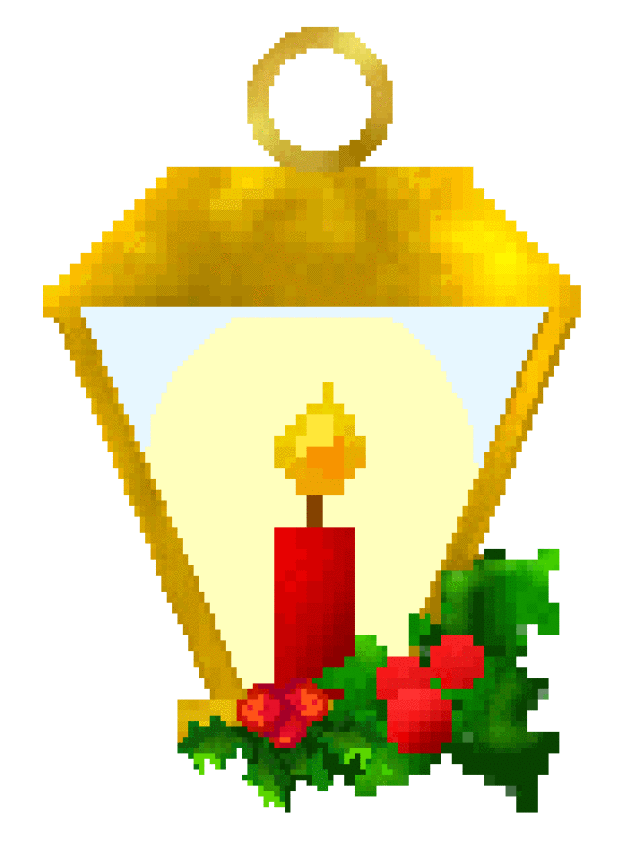Christmas lantern clipart