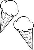 Ice Cream Clipart & Ice Cream Graphics - MustHaveMenus