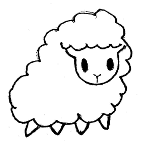 Sheep Templates Printable - ClipArt Best