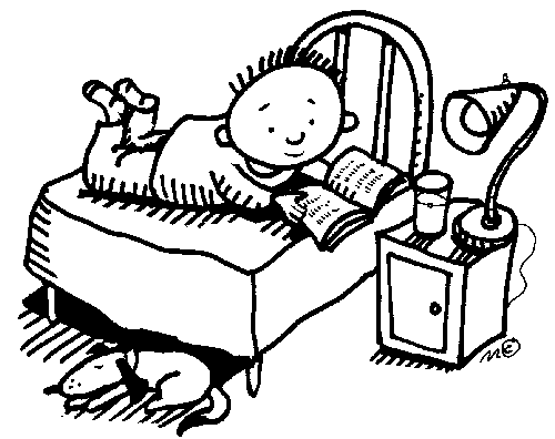 boy doing homework - Clip Art Gallery
