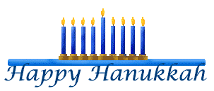 Chanukah Clip Art - Free Chanukah Clip Art - Menorah Titles, Blue ...