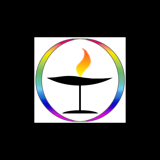 UUA: Rainbow Gradient Chalice Clip Art
