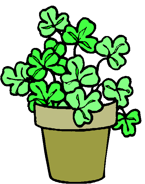 Free Clover Clipart - Public Domain Holiday/StPatrick clip art ...