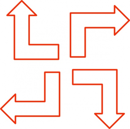 L Shaped Arrow Set clip art - Download free Other vectors