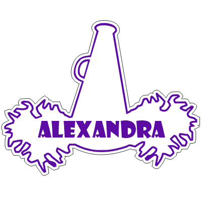 Cheer megaphone image of cheerleader megaphone clipart 7 cheer ...