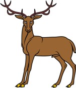 Stag clipart