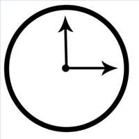 Printable clock art project DUÅ AN Ä?ECH
