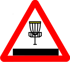 Disc golf roadsign Clipart, vector clip art online, royalty free ...