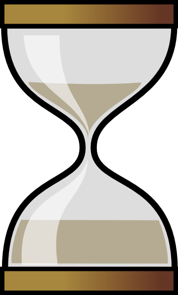 Sandclock Clip Art - vector clip art online, royalty ...