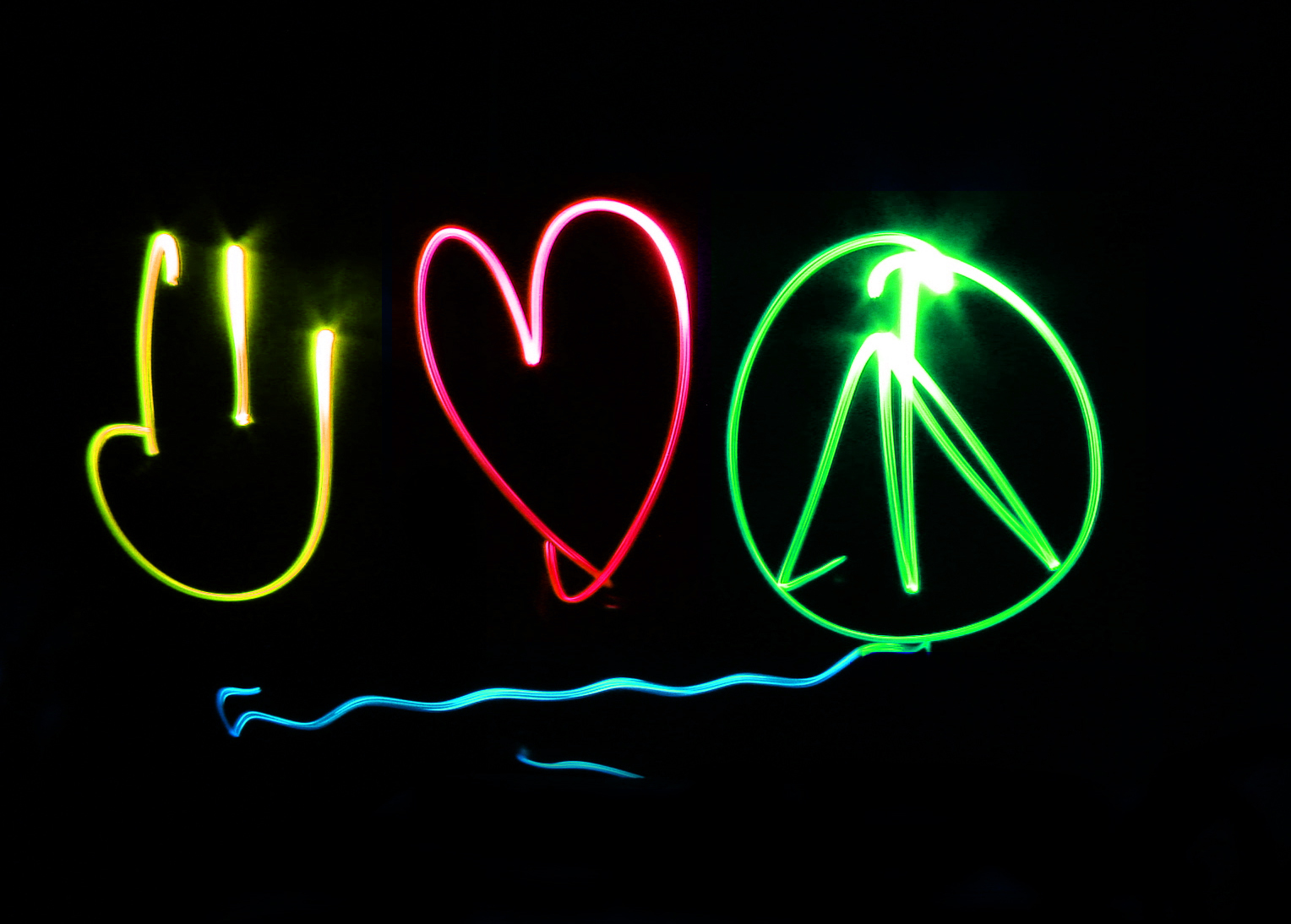 Love and Peace Wallpaper