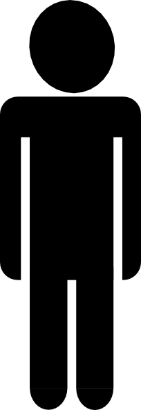 Shadow Of Man Clipart