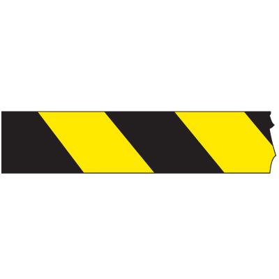 3-Mil Barricade Tape Yellow/Black Striped - Barricade Tape ...