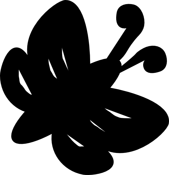 Black Butterfly Clip Art - ClipArt Best