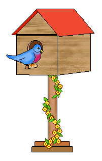 bird clip art and blue birds and christmas doves plus bird houses ...