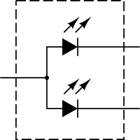 Resistor And Led Symbol - ClipArt Best