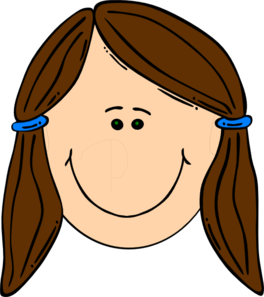 Cartoon sisters clipart