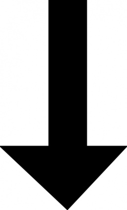 Black Arrow Pointing Clipart
