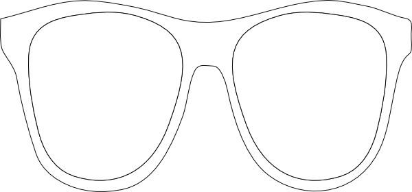 Sunglasses Outline - ClipArt Best