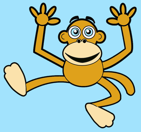 30 Amazing Cartoon Monkey Pictures