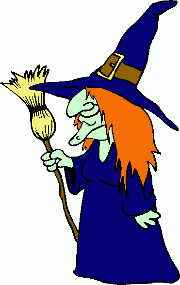 Cute Halloween Witch Clipart - Free Clipart Images