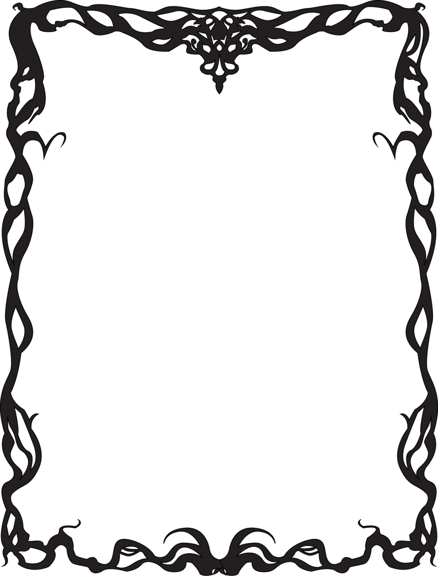 Art Deco Border | Free Download Clip Art | Free Clip Art | on ...