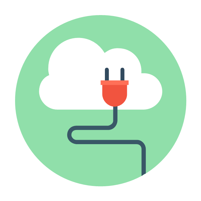 IVR Internet - Vector stencils library | How to Create a Cloud ...