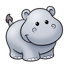 Hippo Clip Art - Tumundografico