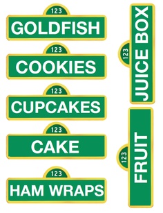 Sesame Street Sign Template - ClipArt Best