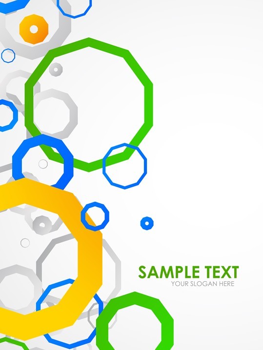 Free Colorful Border Text Background 02 - TitanUI