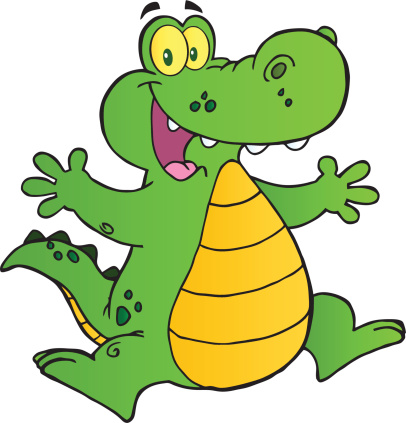 Cartoon Gator Clip Art, Vector Images & Illustrations