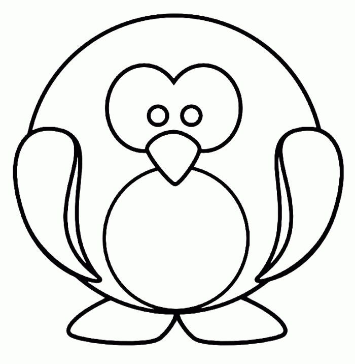 Cute Penguin Coloring Pages - AZ Coloring Pages