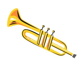 Jazz Trumpet Clipart