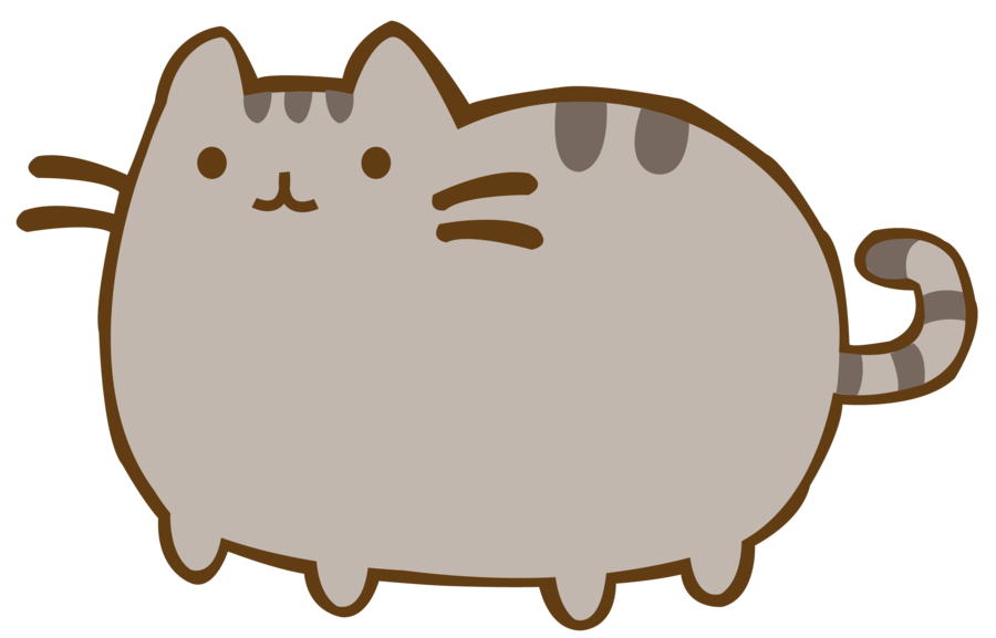 Pusheen cat clipart