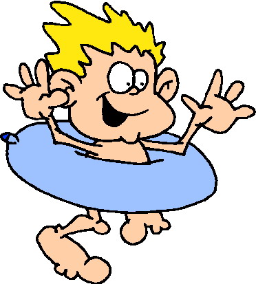 Kids Swimming Animated - Free Clipart Images