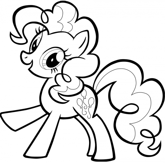 My Little Pony Pinkie Pie Coloring Pages | Coloring Pages Kids ...