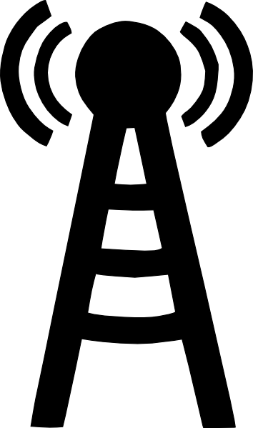 Telephone tower clipart