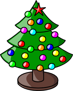 Free Christmas Tree Clip Art Borders - Free ...