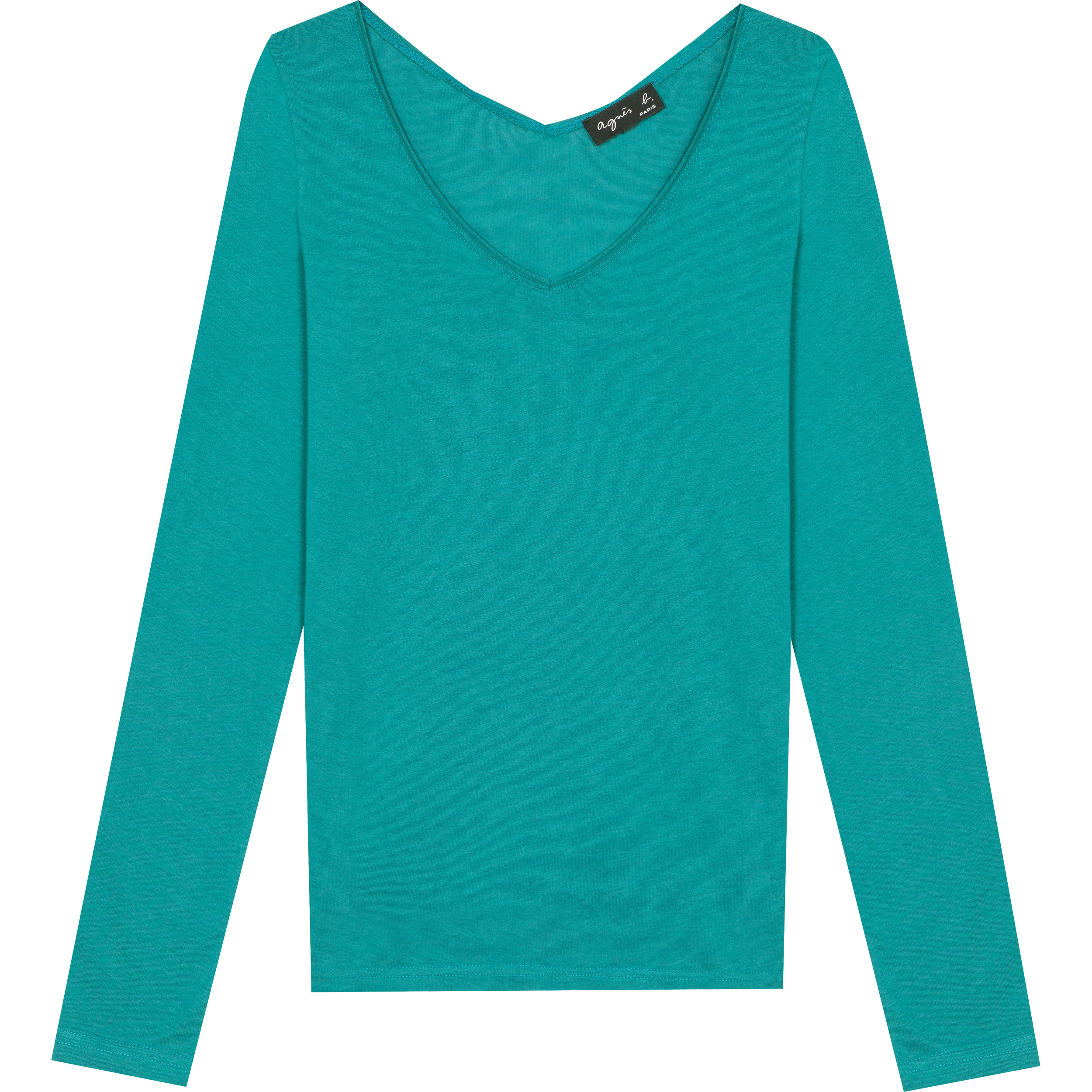 AgnÃ¨s b. Green T-shirt Harpe in Green | Lyst