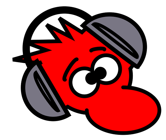HEAD, MUSIC, CARTOON, AUDIO, HEADPHONES, SPEAKERS - Public Domain ...