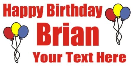 BIRTHDAY BANNERS, BIRTHDAY BANNER, Customsignbanner.