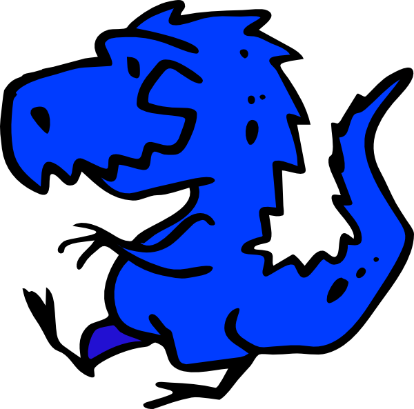 Dino clip art Free Vector