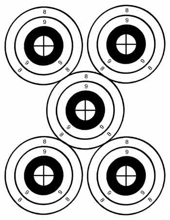 Free Printable Targets created by AT users