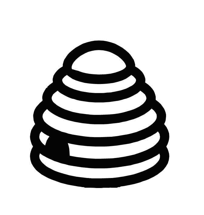 Beehive Coloring Page - ClipArt Best