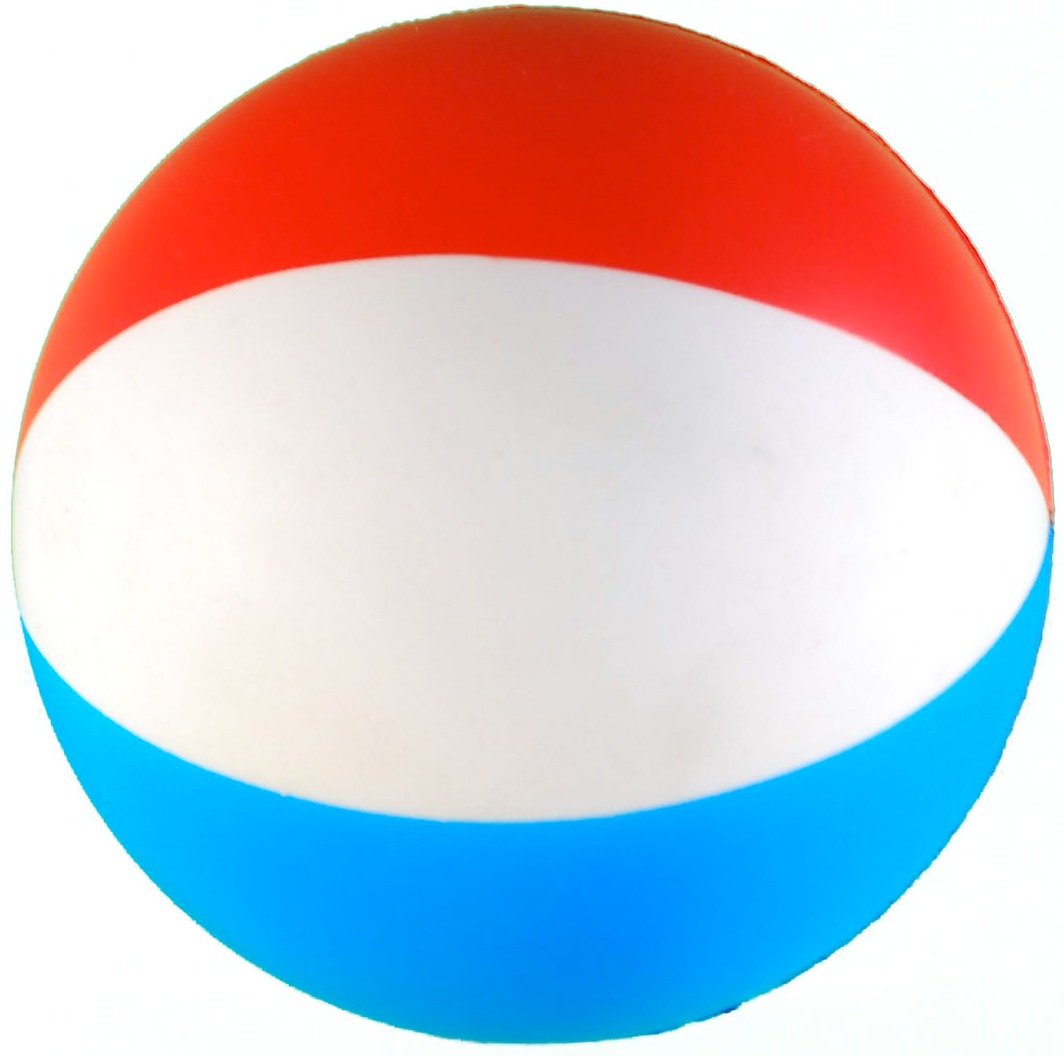 Beach Ball Squeezie Stress Reliever, Custom Printed Beach Ball ...