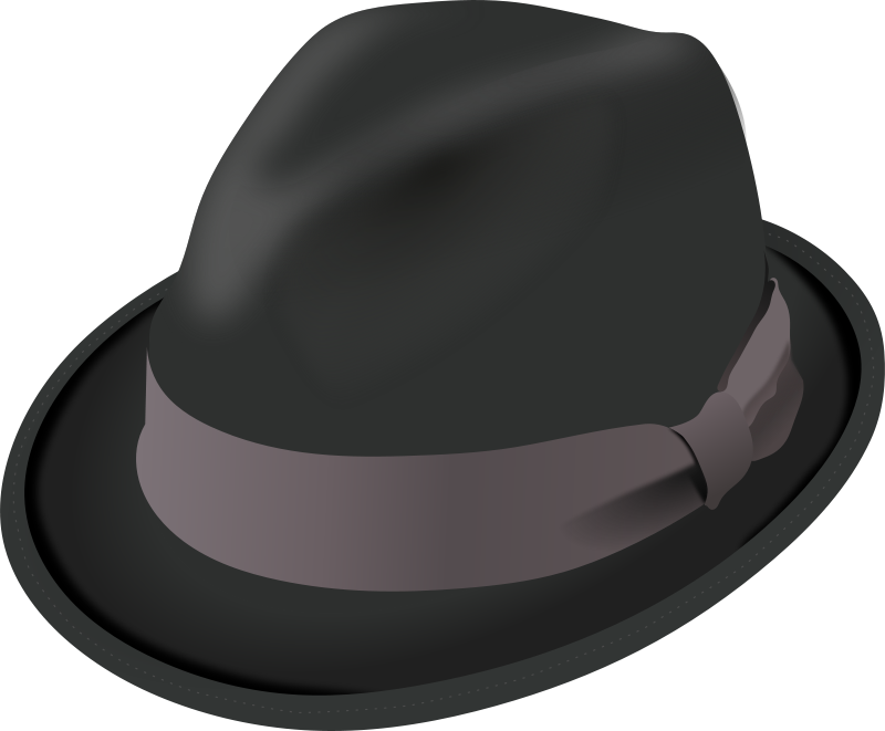 Clipart - Trilby Hat