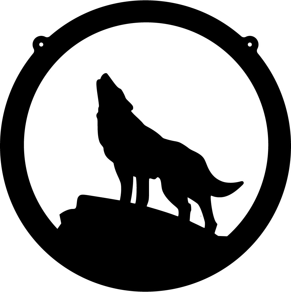 Howling Wolf Clipart