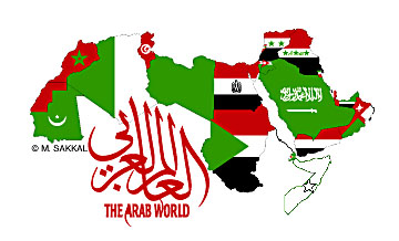Arab World Flag Colors = 4 horsemen Colors