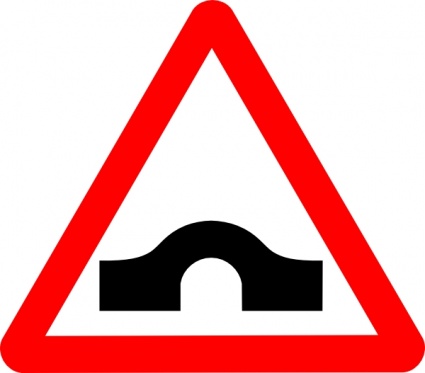 Free Vector Vector Clip Art Slow Road Sign Clip Art