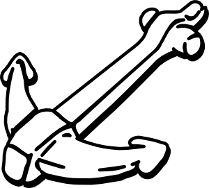 Anchor clip art - vector clip art online, royalty free & public domain