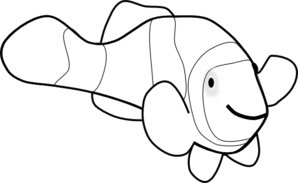 Fish Black And White Drawing - ClipArt Best